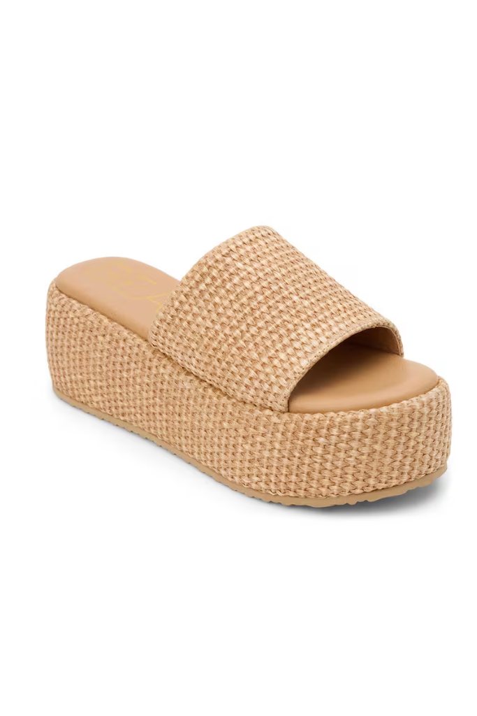 Matisse Pismo Wedge - Cognac