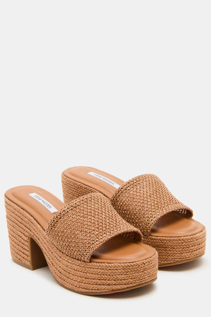 Steve Madden Trippy Platform Sandal - Cognac