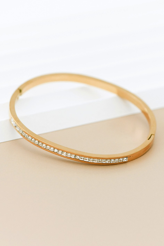 Sable Bangle Bracelet - Gold