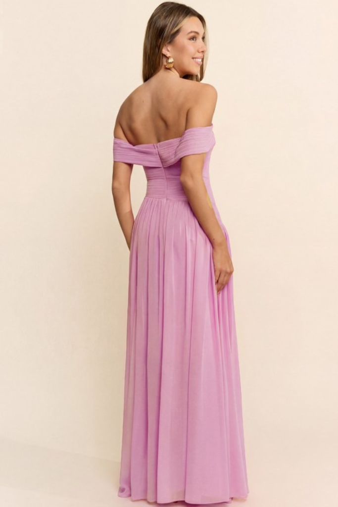 Sweet Harmony Maxi Dress- Pink