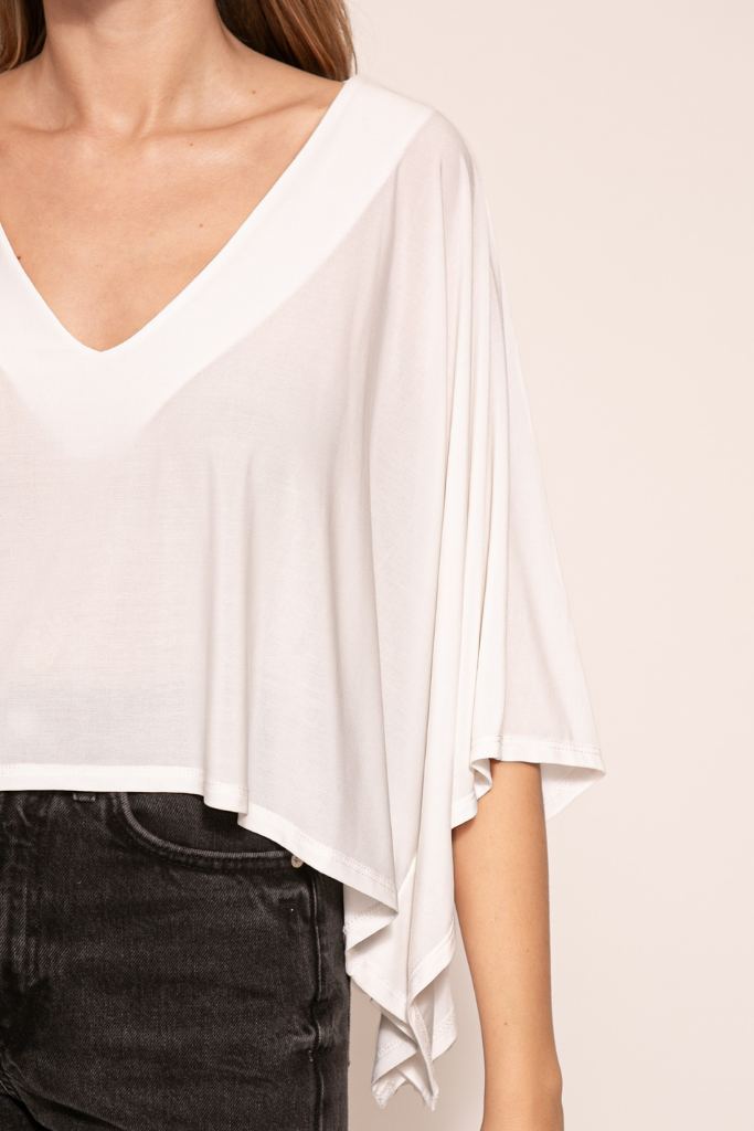 Feeling Social Top - White