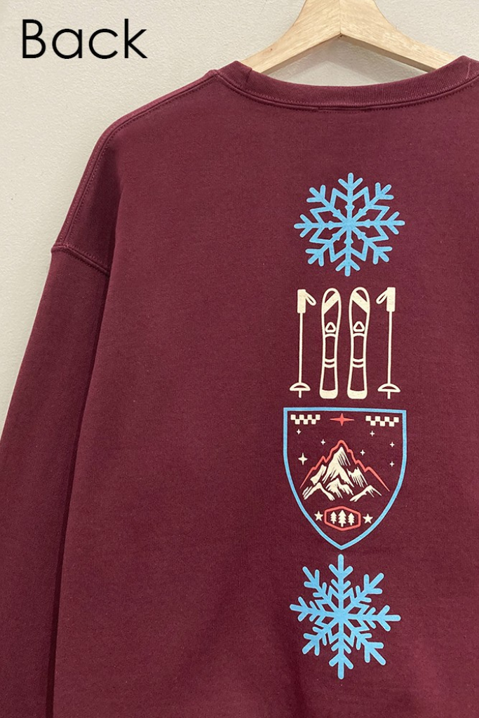 Banff Canada Sweatshirt - Maroon
