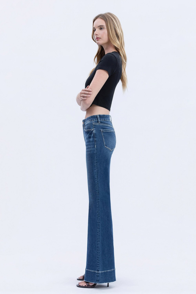 So Vain Flare Jeans - Dark Wash