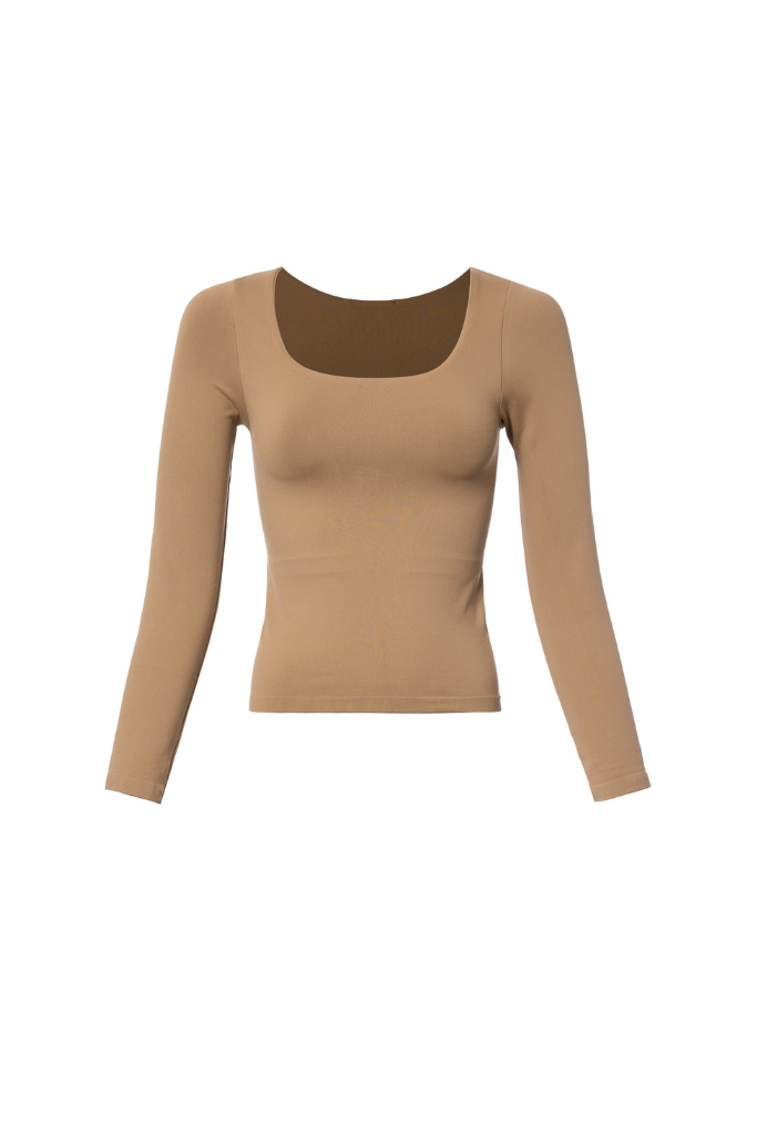 Maybe Not Square Neck Top -