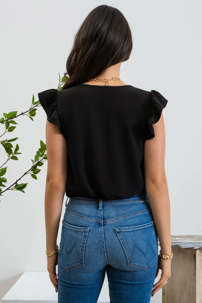 Soft Knowing Blouse - Black