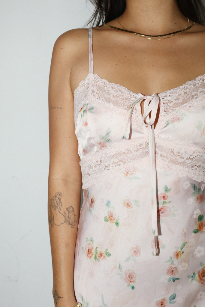 Inner Voice Mini Dress - Blush