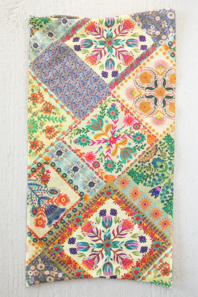 Full Boho Bandeau - Mandala Polk Patchwork