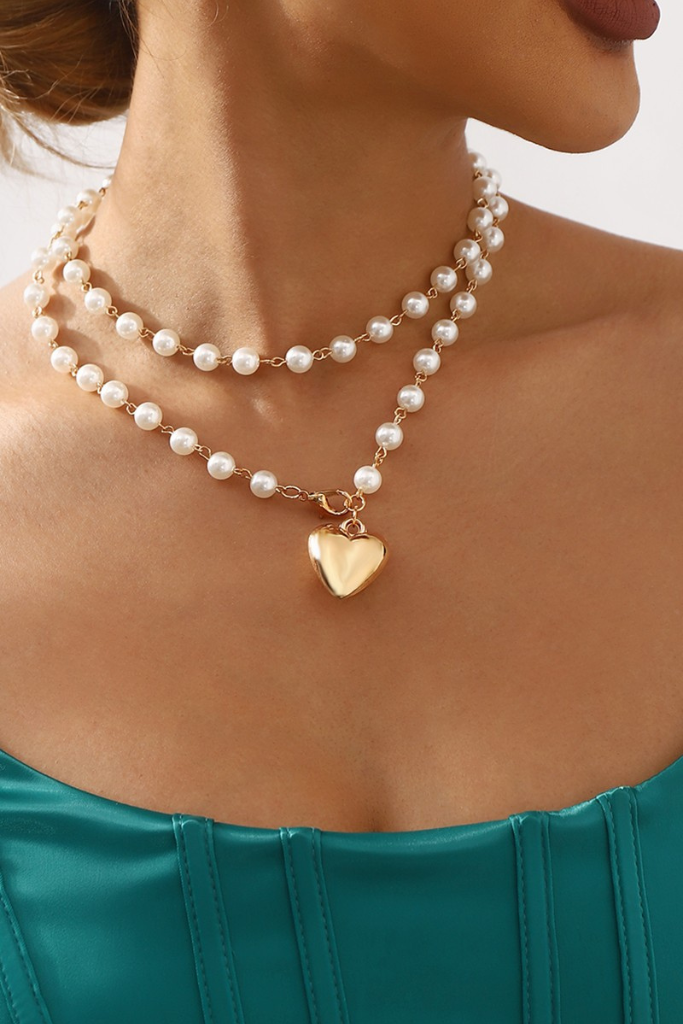 No Tears Pearl Necklace - White
