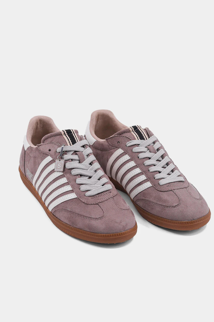Stevie Sneaker - Taupe Suede