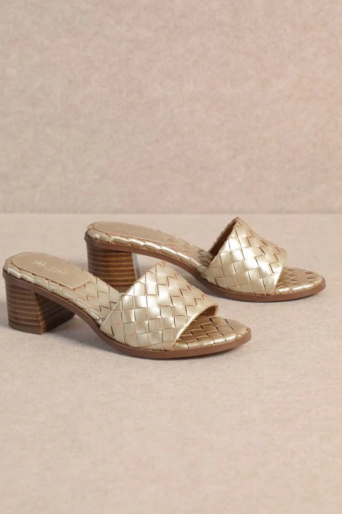 Riley Heel - Gold