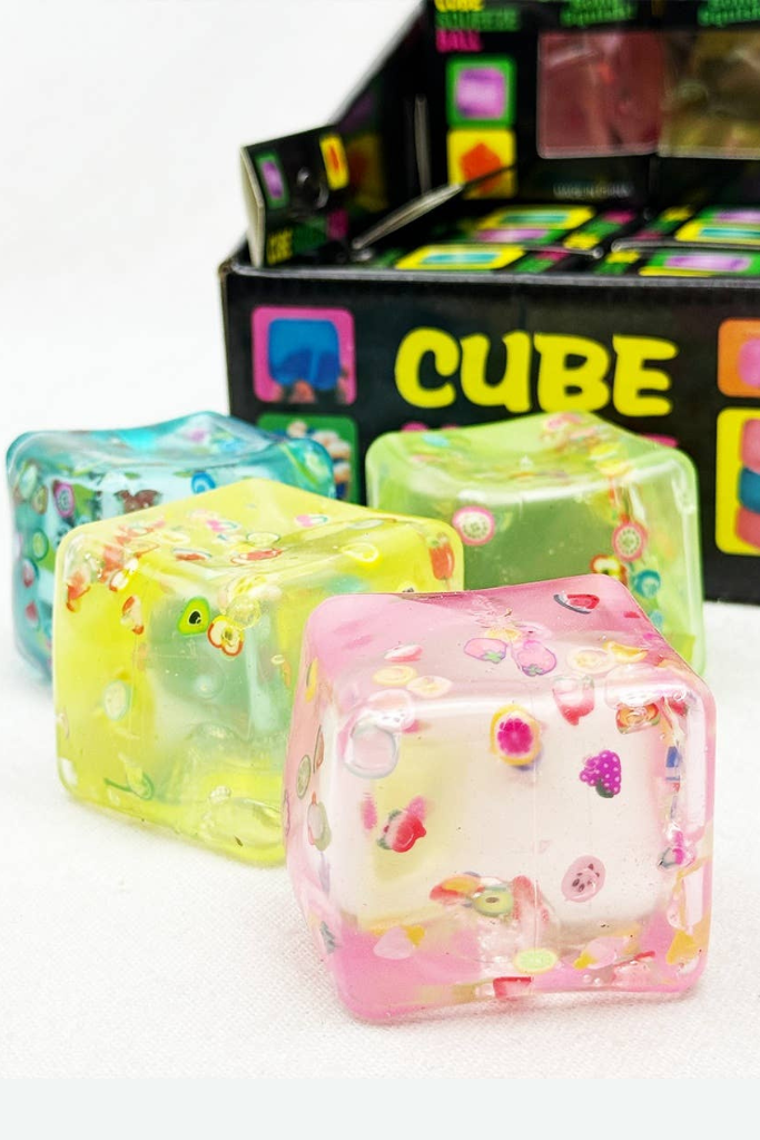 Fruit Ice Cube Squishy - Assorted