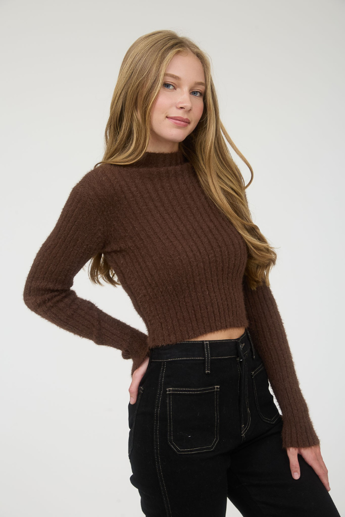 Conquer Anything Sweater - Brown