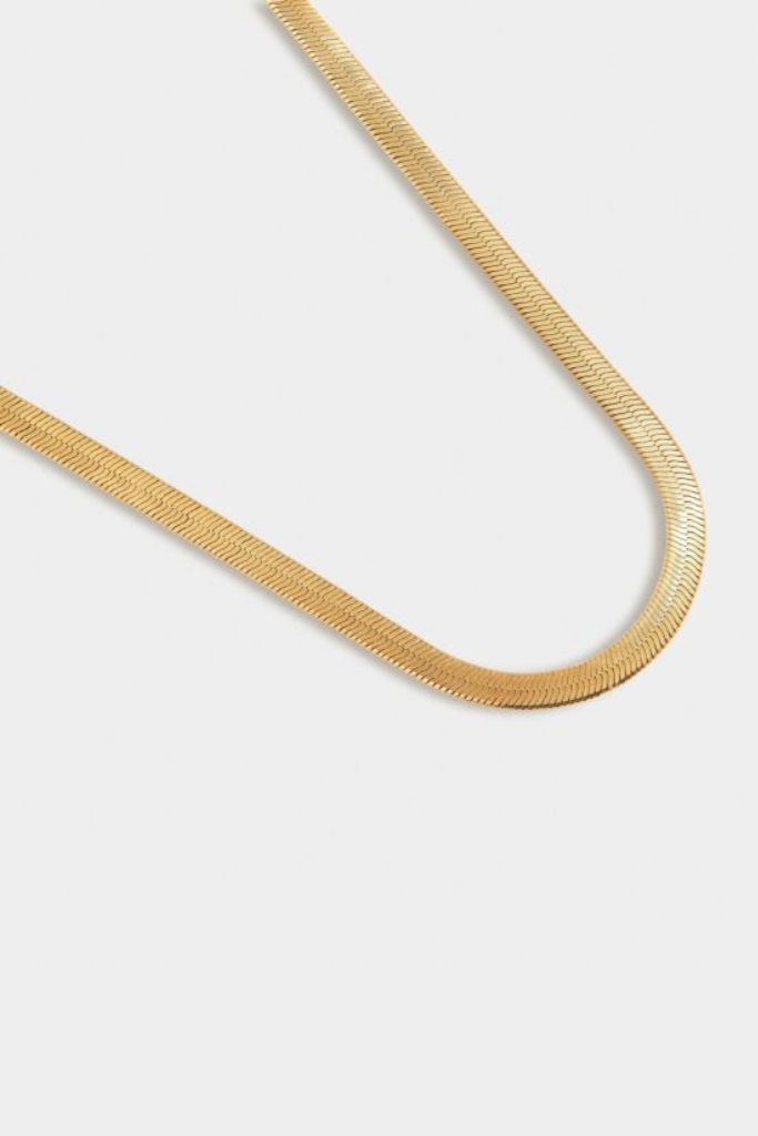 KL Ciana Large Snake Chain Necklace - Gold
