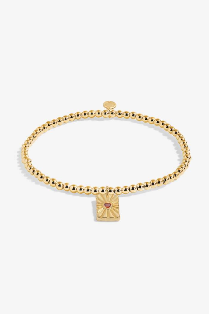 A Little "Everything Happens For A Reason" Bracelet - Gold