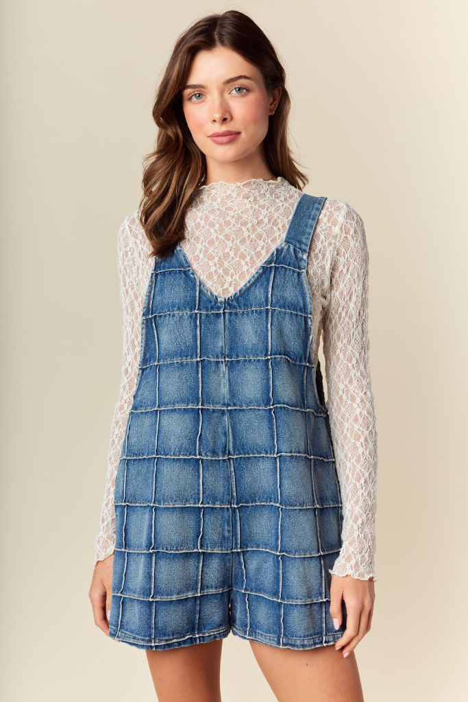 Brand New Romper - Denim