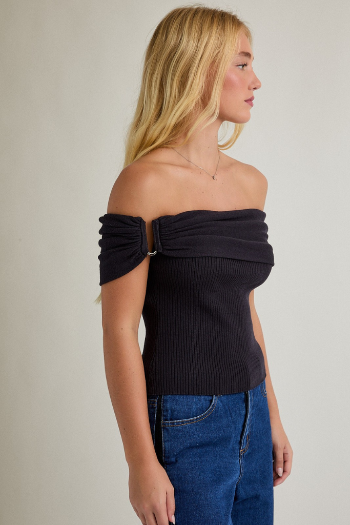 First Lesson Top - Black