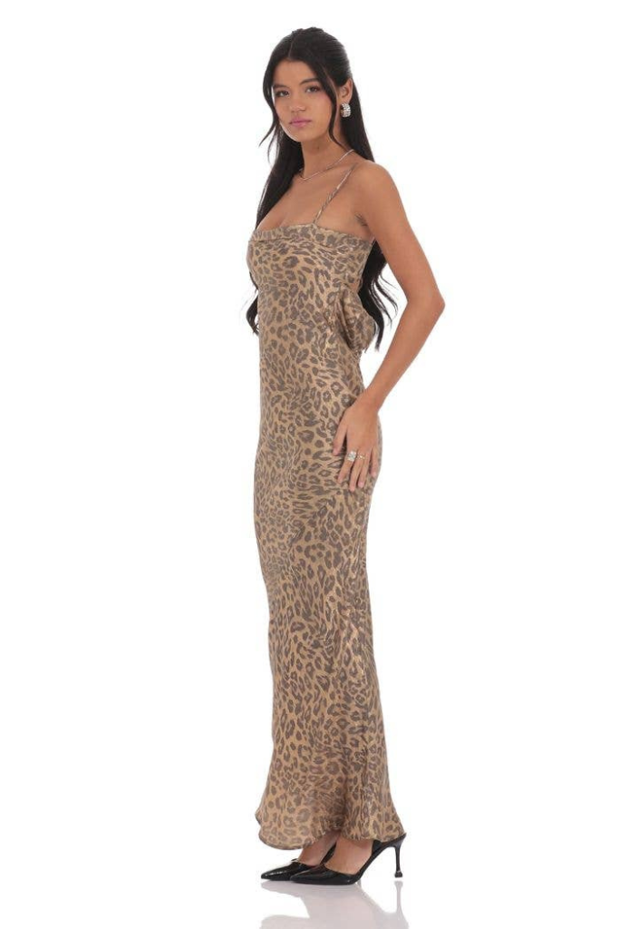 Lucy In The Sky Marisol Maxi Dress - Cheetah