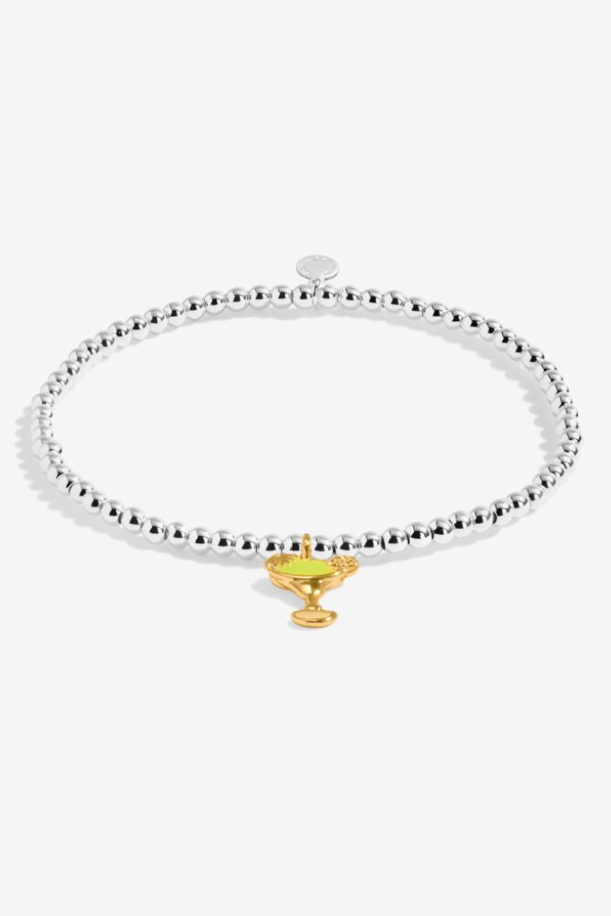 A Little" But First, Margaritas" Bracelet - Silver