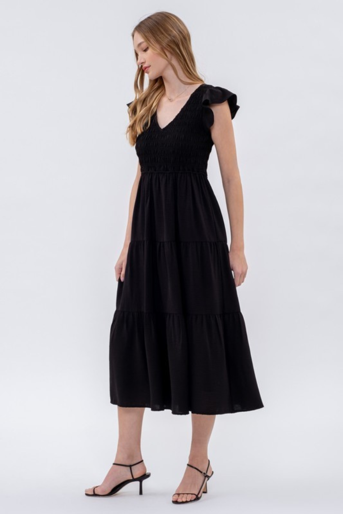 Hear Me Maxi Dress - Black