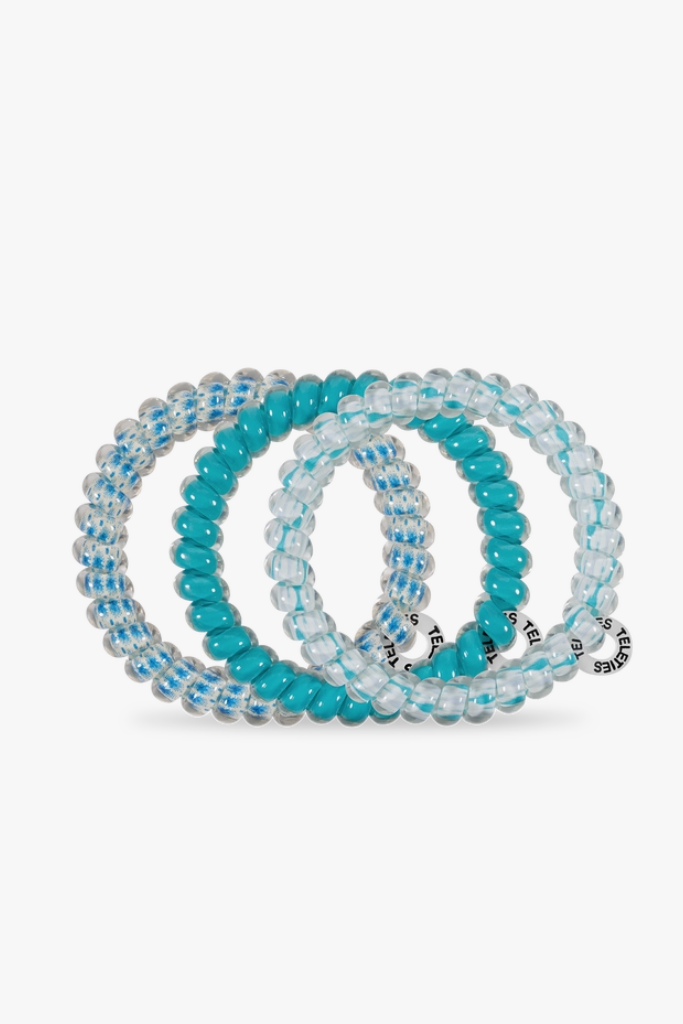 TELETIES Small Spiral Hair Coils - Soft Surf