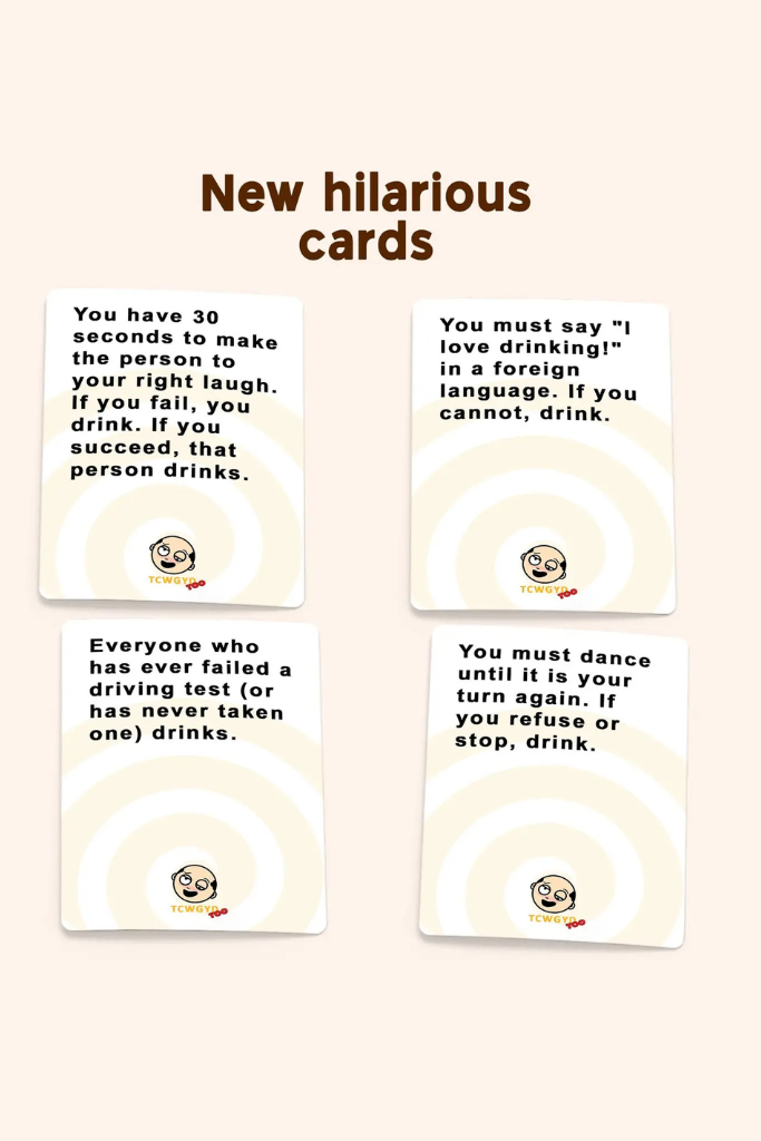 Cards Will Get You Drunk Too Card Game