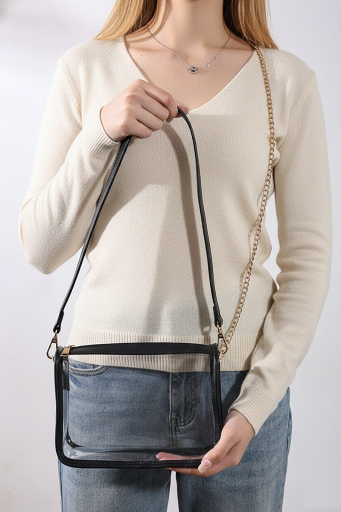 All Access Clear Bag - Black