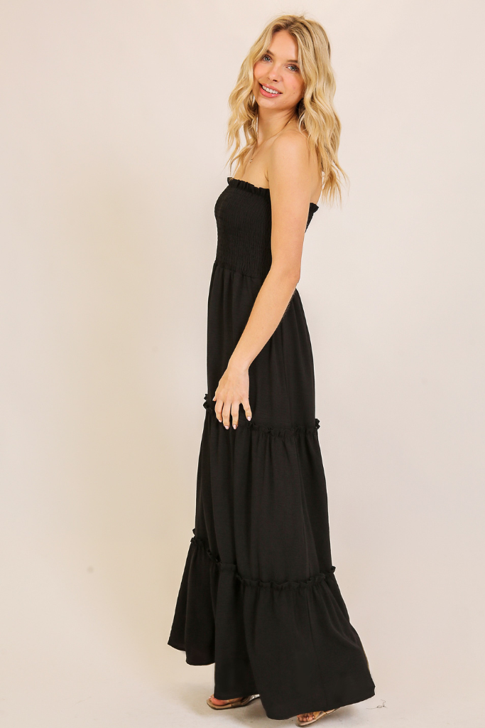 Easy Love Maxi Dress - Black