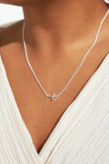 A Little 'Faith' Necklace- Silver