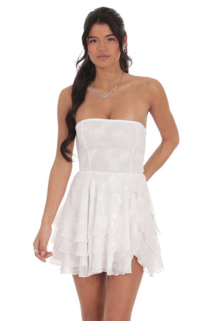 Lucy In The Sky Ginny Dress - White