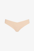 Commando Classic Solid Thong- Beige