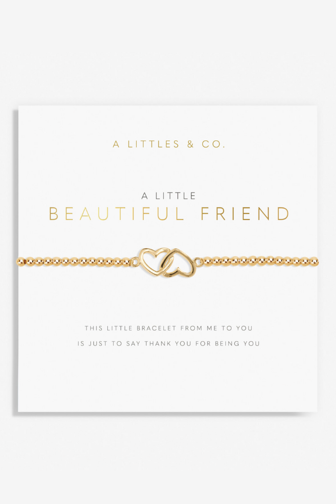 A Little &#039;Beautiful Friend&#039; Bracelet- Gold