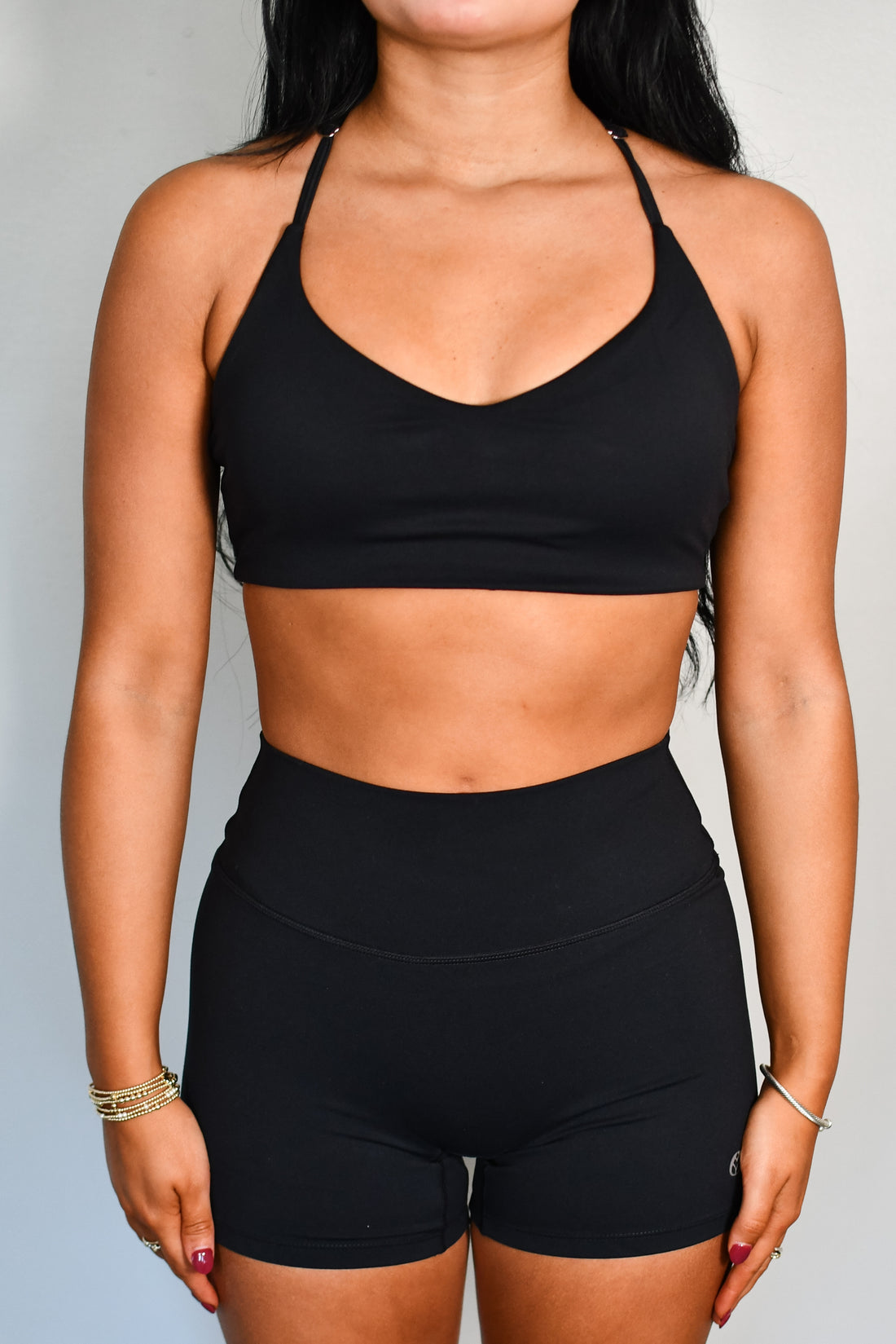 Tooloolah The Core Racerback Bra - Black