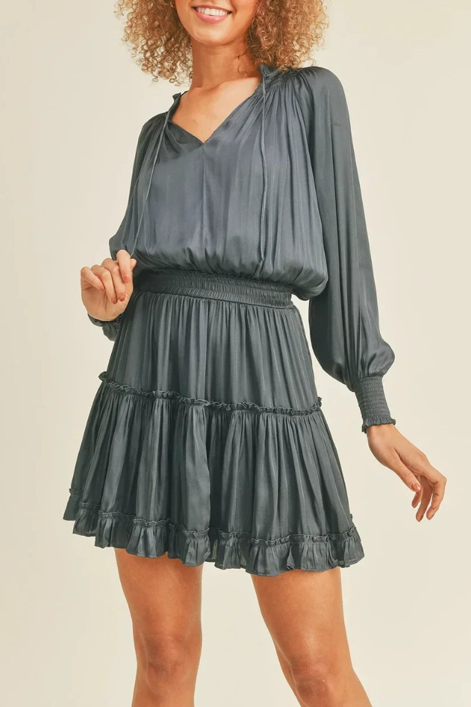 Delicate Love Dress - Navy