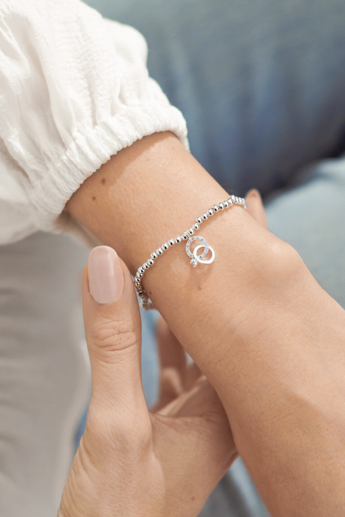 A Little &#039;Miss to Mrs!&#039; Bracelet- Silver
