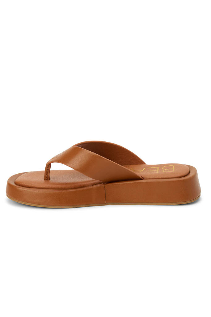 Matisse Mallorca Platform Sandal - Cognac