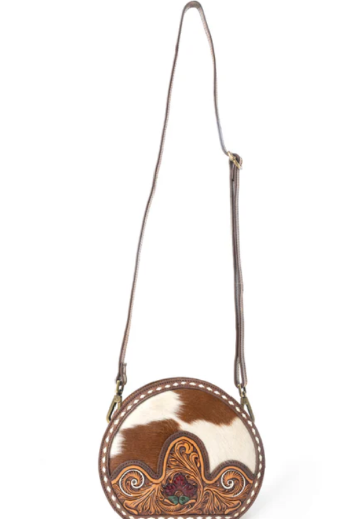 Myra Rosemark Round Bag - Canyon Hide