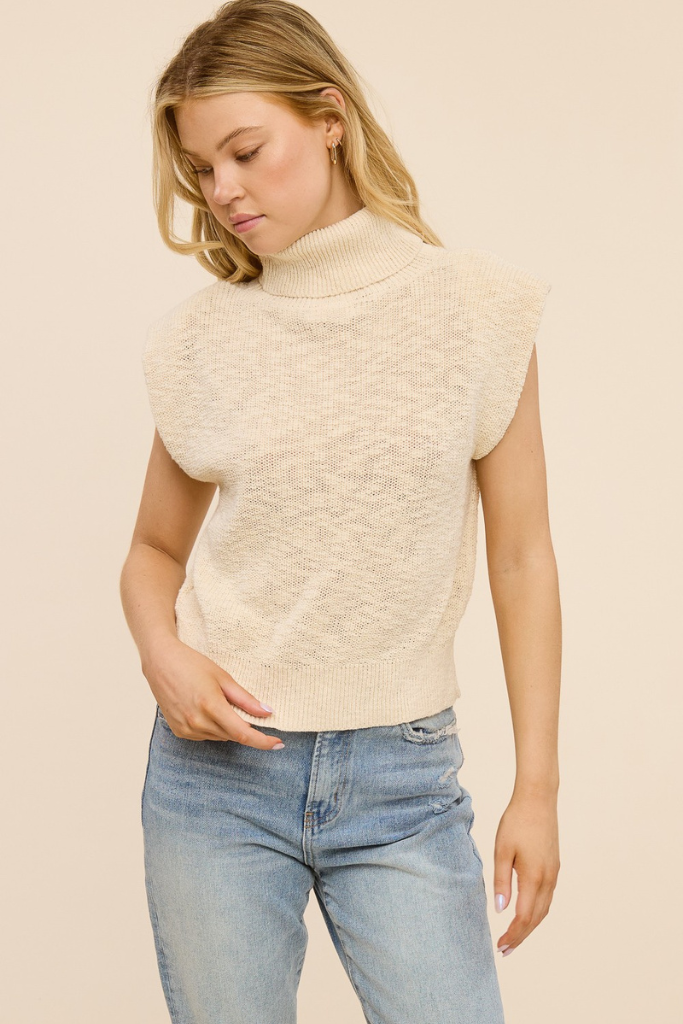 All The Way Top - Cream
