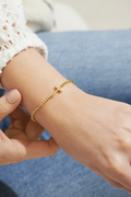 A Little 'Faith' Bracelet- Gold