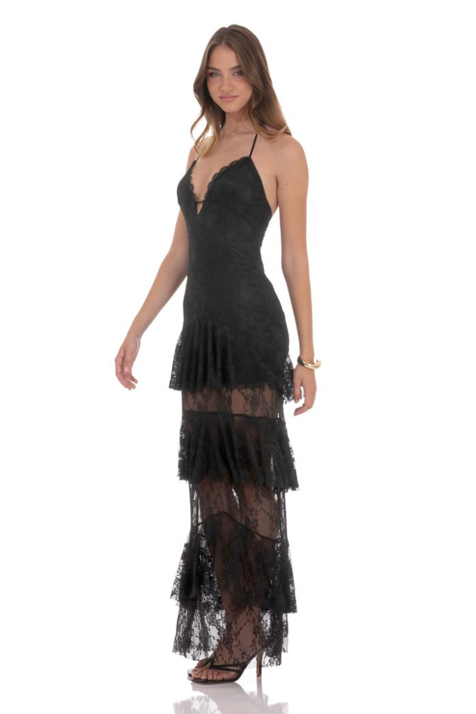 Whole Love Maxi Dress -Black