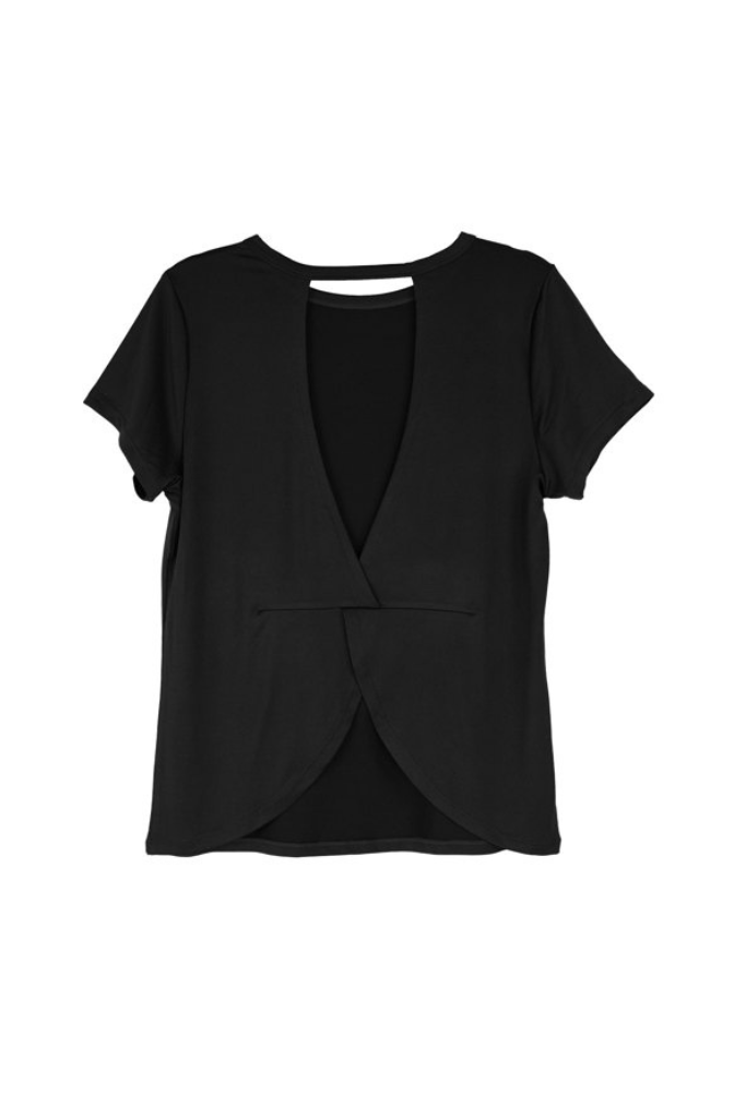 Landi Crossover Top - Black