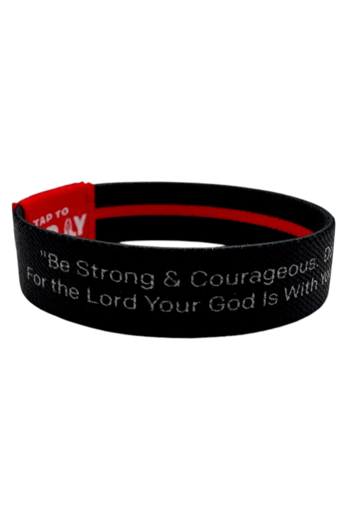 Tap To Pray Wristband - First Responders Firefighters