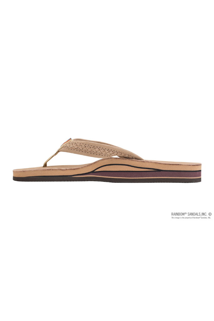Rainbow The Willow Braided 3/4" Strap Sandal  - Sierra Brown