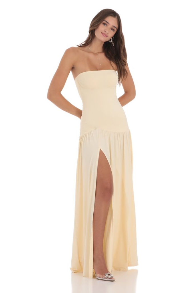 True Poise Maxi Dress - Cream