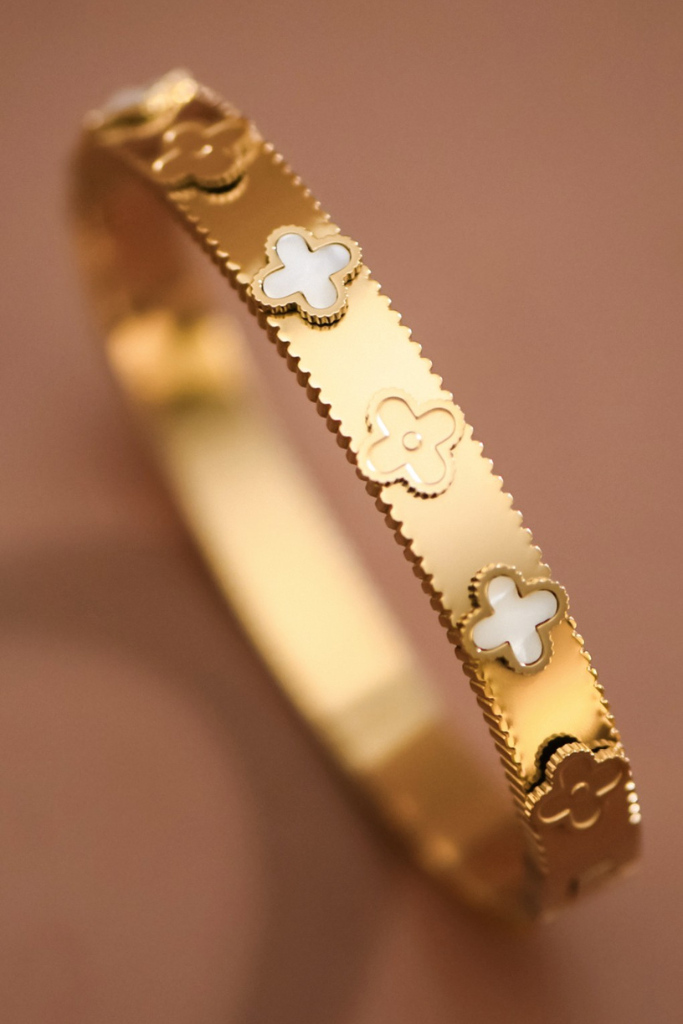 Marcelline Bangle - Gold