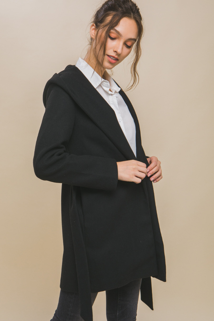 Own The Room Coat - Black