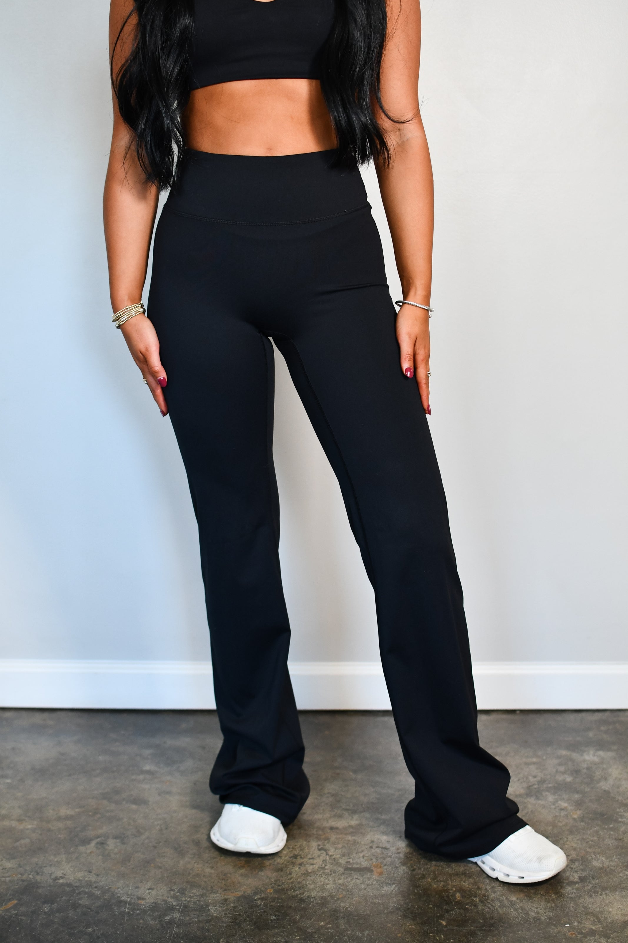 Tooloolah The Core Flare Leggings - Black