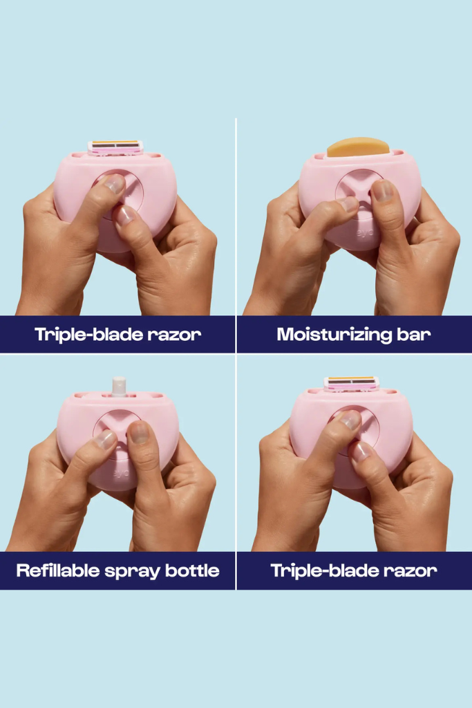 Bliss Razor All-In-One Razor - Pink – Cheeky Bliss