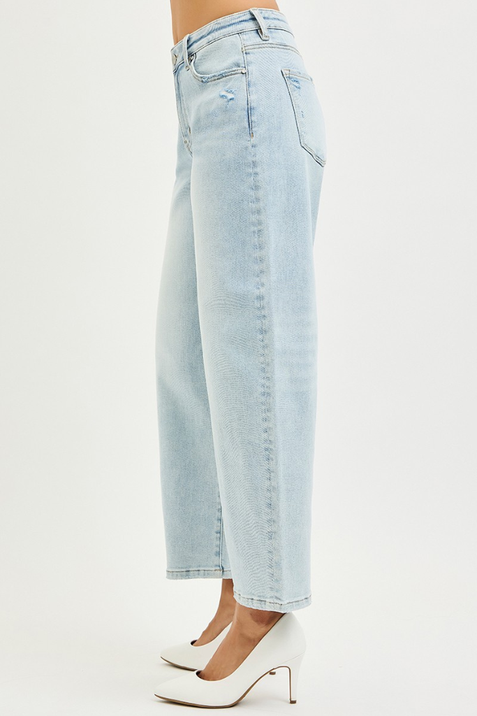 Kolly Barrel Jeans - Light Wash