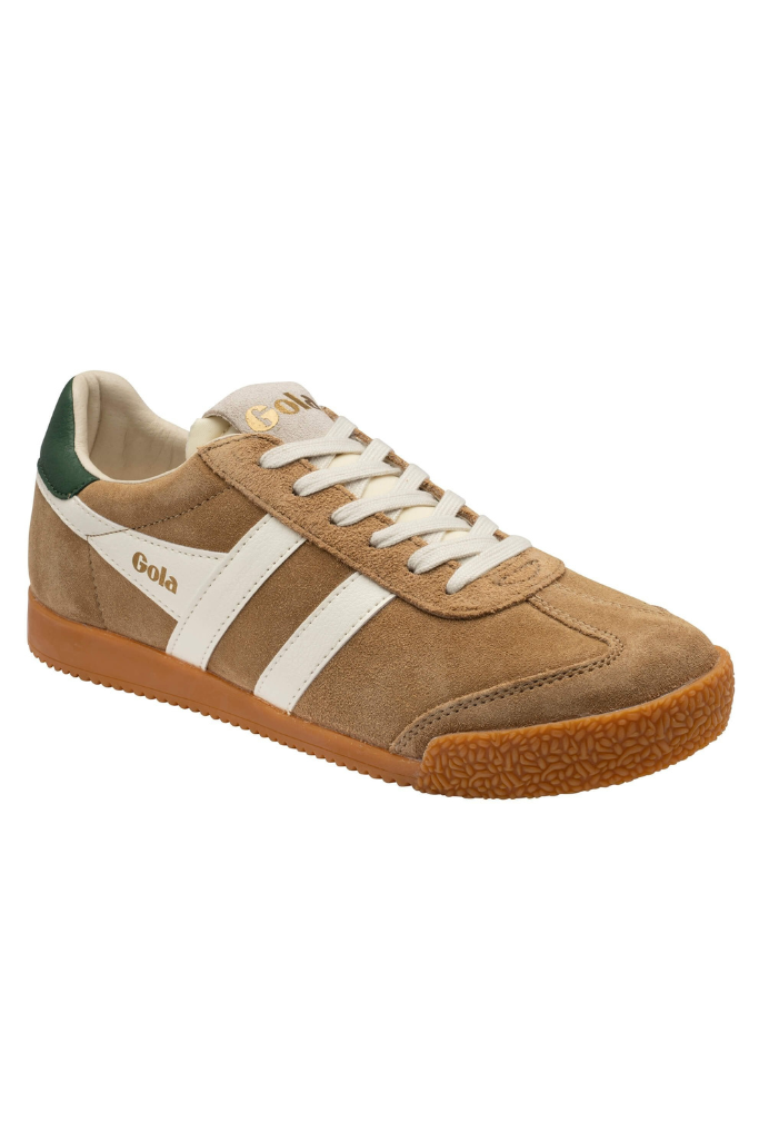 Gola Elan Sneakers - Brown Sugar/White/Green