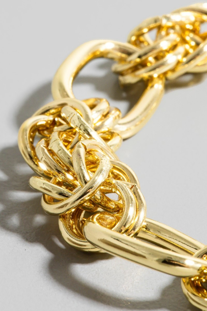 Erica Linked Bracelet - Gold